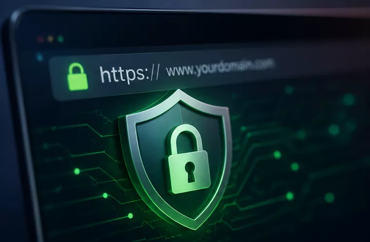 Sichere SSL-Verschlüsselung und moderne Sicherheitslösungen zum Schutz von Websites und sensiblen Unternehmensdaten.