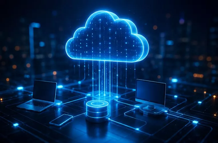 Cloudbasierte digitale Lösungen für Unternehmen mit sicherem Zugriff auf Daten und Anwendungen von überall.